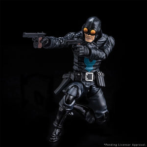 Hellboy Lobster Johnson 1:12 Scale Action Figure Maple and Mangoes