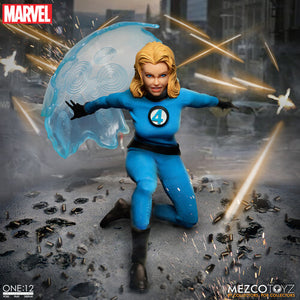Mezco One:12 Collective - Fantastic Four - Deluxe Steel Boxed Set Maple and Mangoes