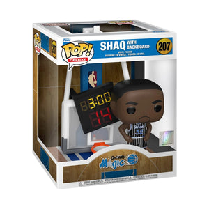 NBA Legends Magic Shaq with Backboard Deluxe Funko Pop! Vinyl Figure #207 Maple and Mangoes
