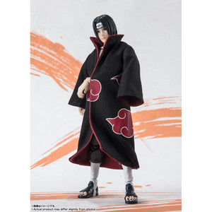 Naruto Shippuden Itachi Uchiha Narutop99 Edition S.H.Figuarts Action Figure Maple and Mangoes