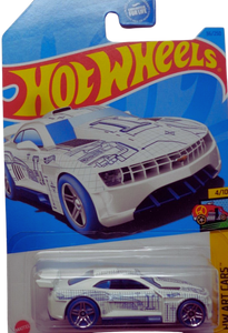 2023 Hot Wheels HW ART CARS 4/10 Custom '11 Camaro 36/250 (White) Maple and Mangoes