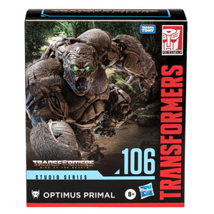 Transformers Studio Series Rise of the Beasts Leader Optimus Primal Maple and Mangoes