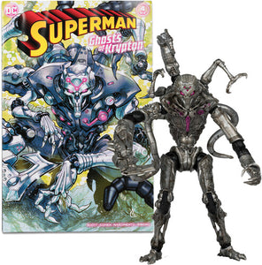 DC Direct - Superman: Ghosts of Krypton - Page Punchers - 7" Brainiac Figure with Comic Maple and Mangoes