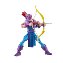 Load image into Gallery viewer, Avengers 60th Anniversary Marvel Legends Hawkeye with Sky-Cycle 6 Inch Action Figure Maple and Mangoes
