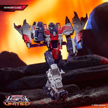 Load image into Gallery viewer, Transformers Generations Legacy United Voyager Cybertron Universe Starscream Maple and Mangoes
