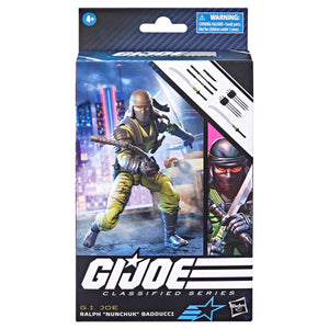 G.I. Joe Classified Series Ralph Nunchuk Badducci 6-Inch Action Figure Maple and Mangoes