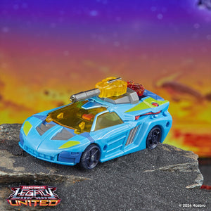 Transformers Legacy United Deluxe Class Cybertron Universe Hot Shot Maple and Mangoes