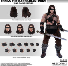 Load image into Gallery viewer, Mezco - One:12 Collective - Conan the Barbarian (1982) - War Paint Edition Maple and Mangoes
