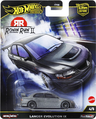 Hot Wheels Premium: Mitsubishi Lancer Evolution IX (Tool Mod)  Ronin Run 2  Maple and Mangoes