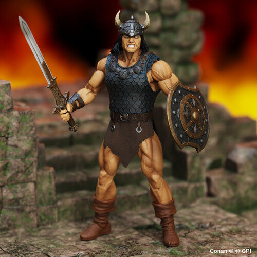 Conan the Barbarian - Epic HACKS - Conan Reaver of the Black Coast 1/12 Action Figure Maple and Mangoes