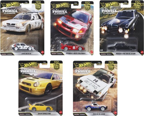 Hot Wheels Premium 1:64 Car Culture Thrill Climbers  Case of 5  Maple and Mangoes