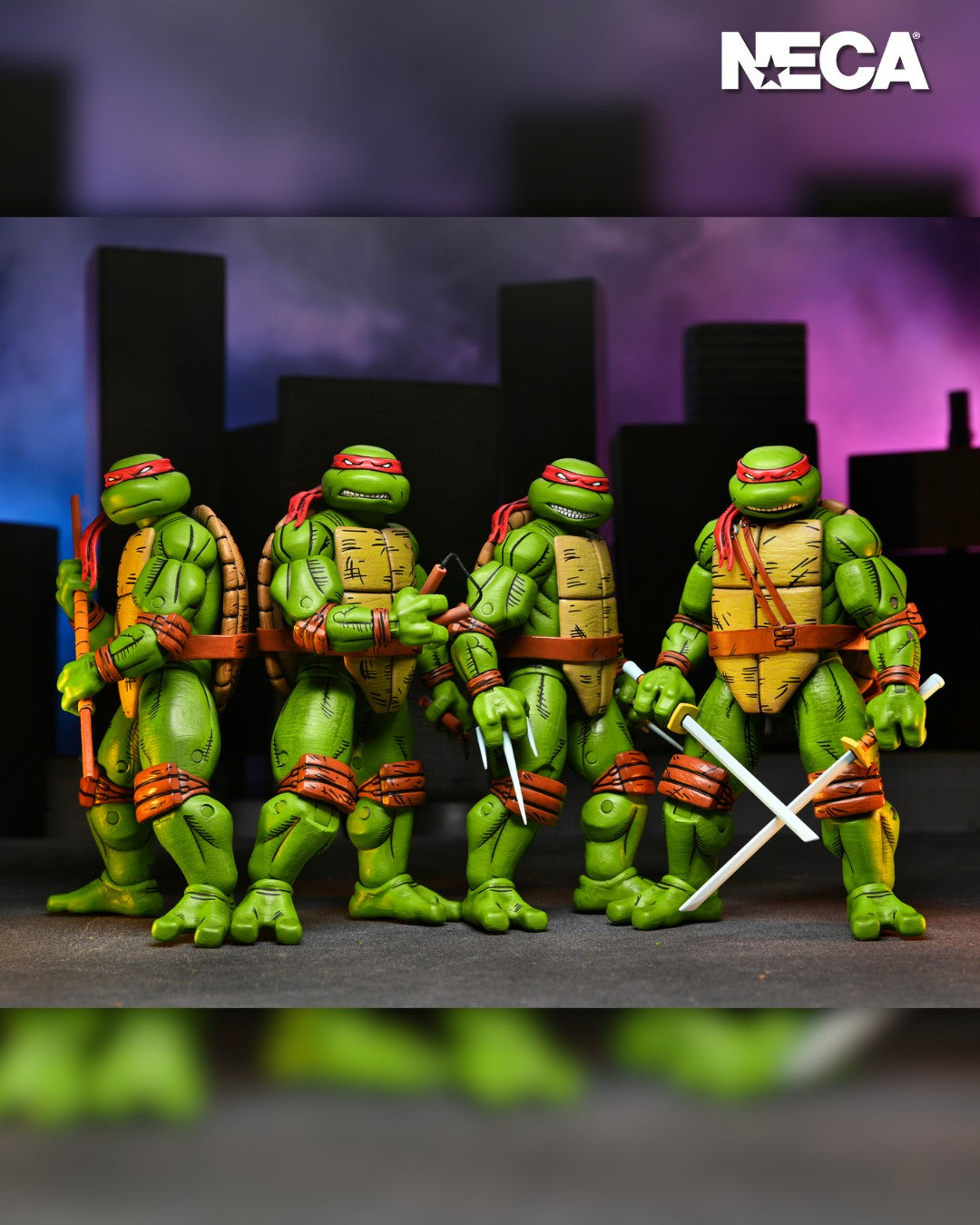 Teenage Mutant Ninja Turtles (Mirage Comics) Set of 4 – Maple and