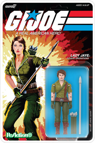 G.I. Joe - ReAction+ Wv9 - Lady Jaye (Pre-order) – Maple and Mangoes