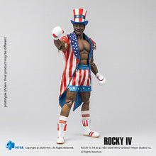 Load image into Gallery viewer, Rocky IV Apollo Creed Exquisite Super Series 1:12 Scale Action Figure Maple and Mangoes
