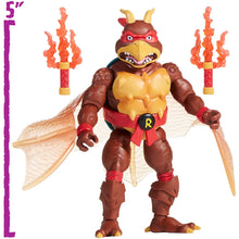 Load image into Gallery viewer, Teenage Mutant Ninja Turtles x Godzilla Wave 1 Action Figure Raphael/Rodan Maple and Mangoes
