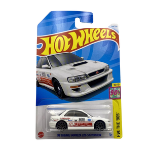 Hot Wheels ‘98 Subaru Impreza 22-B STi Version - HW The ‘90s Maple and Mangoes