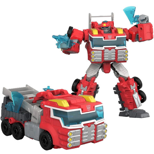 Transformers Age of the Primes Voyager Class Rescue Bot Heatwave Maple and Mangoes