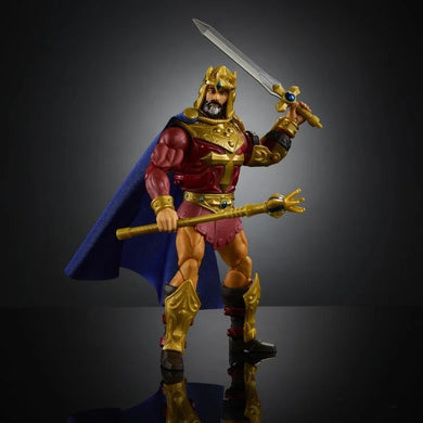 Masters of the Universe Masterverse Wave 16 New Eternia King Randor Action Figure Maple and Mangoes