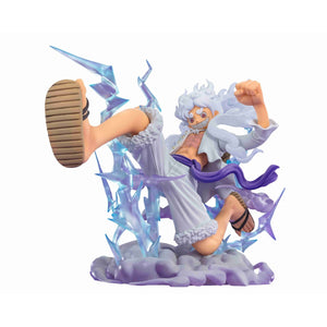 One Piece Monky D. Luffy Gear 5 Gigant FiguartsZERO Extra Battle Statue Maple and Mangoes