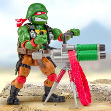 Load image into Gallery viewer, Teenage Mutant Ninja Turtles x G.I. Joe Raphael x Roadblock Action Figure Maple and Mangoes
