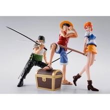 Load image into Gallery viewer, One Piece Roronoa Zoro Romance Dawn S.H.Figuarts Action Figure Maple and Mangoes
