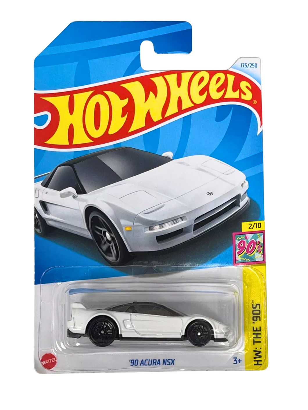 Hot Wheels ‘90 Acura NSX WHITE 175/250 HW: THE 90'S 2/10 Maple and Mangoes