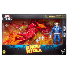 Load image into Gallery viewer, Marvel Legends Series Ghost Rider, Johnny Blaze Action Figure with Motorcycle Maple and Mangoes

