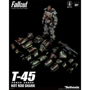 Fallout T-45 Hot Rod Shark Power Armor 1:6 Scale Action Figure Maple and Mangoes