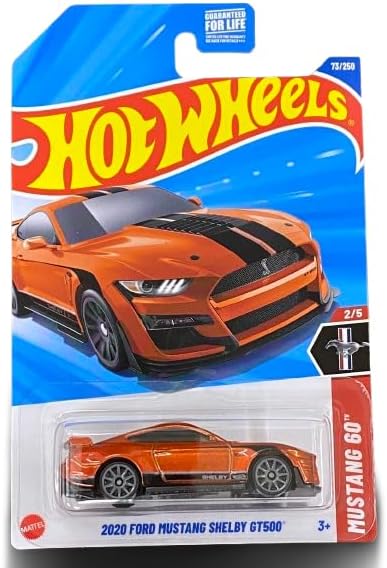 Hot Wheels 2020 Ford Mustang Shelby GT500 - Mustang 60 2/5 [Orange] 73/250 Maple and Mangoes