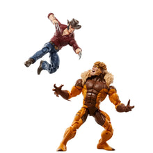 Load image into Gallery viewer, Wolverine 50th Marvel Legends Logan vs Sabretooth 6-Inch Action Figure 2-Pack Maple and Mangoes

