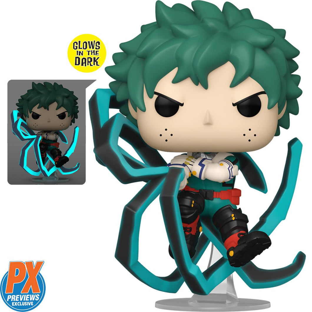 My Hero Academia Izuku Midoriya Blackwhip Glow-in-the-Dark Funko