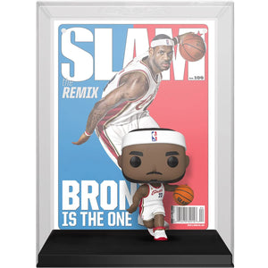 NBA SLAM LeBron James Funko Pop! Cover Figure #19 with Case Maple and Mangoes