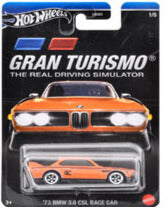 Hot Wheels Entertainment Theme Assortment Gran Turismo 73 BMW 3.0 CSL race car Maple and Mangoes