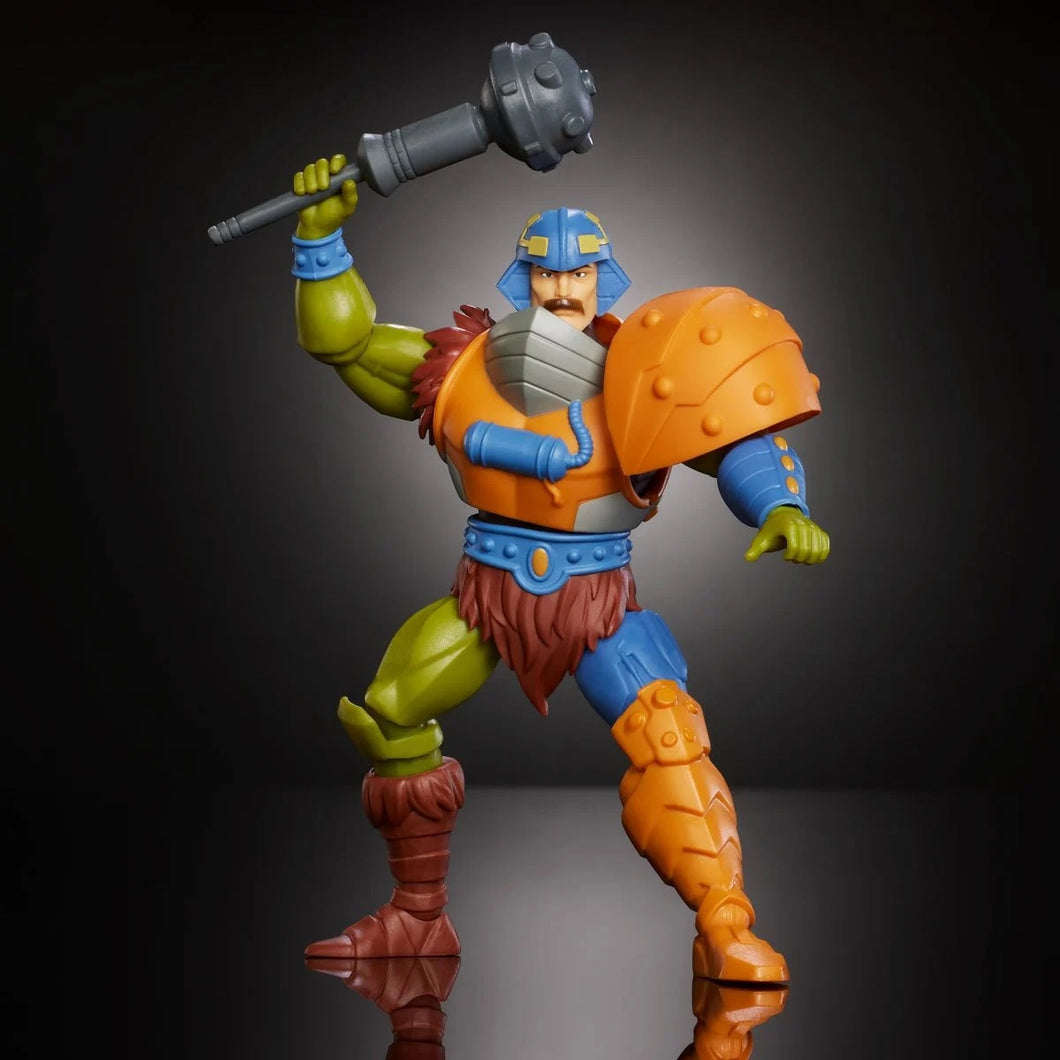 Masters of the Universe Origins Wave 28 Cartoon Collection 200X Man-At-Arms Action Figure Maple and Mangoes