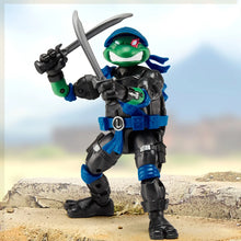 Load image into Gallery viewer, Teenage Mutant Ninja Turtles x G.I. Joe Leonardo x Snake Eyes Action Figure Maple and Mangoes
