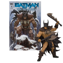 Load image into Gallery viewer, Batman Fighting the Frozen Page Punchers Wave 4 Batman 7-Inch Scale Action Figure with Comic Book  Maple and Mangoes
