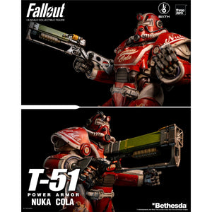 Fallout T-51 Nuka Cola Power Armor 1:6 Scale Action Figure Maple and Mangoes