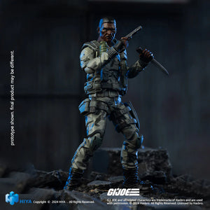 HIYA Exquisite Mini Series 1/18 Scale 4 Inch G.I.Joe Stalker Action Figure Maple and Mangoes