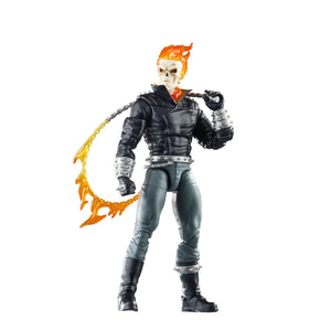 Marvel Legends Series Ghost Rider (Danny Ketch) with Motorcycle Action Figure Maple and Mangoes