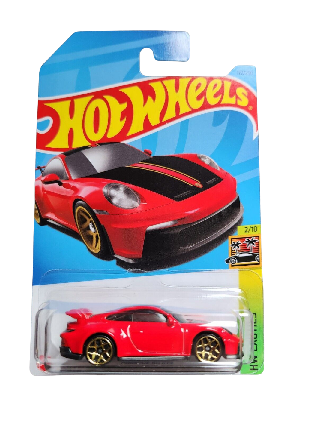 2023 Hot Wheels Porsche 911 GT3 - 1:64 1/64 HW Exotics 2/10 Red Maple and Mangoes