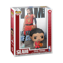 Load image into Gallery viewer, NBA SLAM Trae Young Funko Pop! Cover Figure #18 with Case Maple and Mangoes
