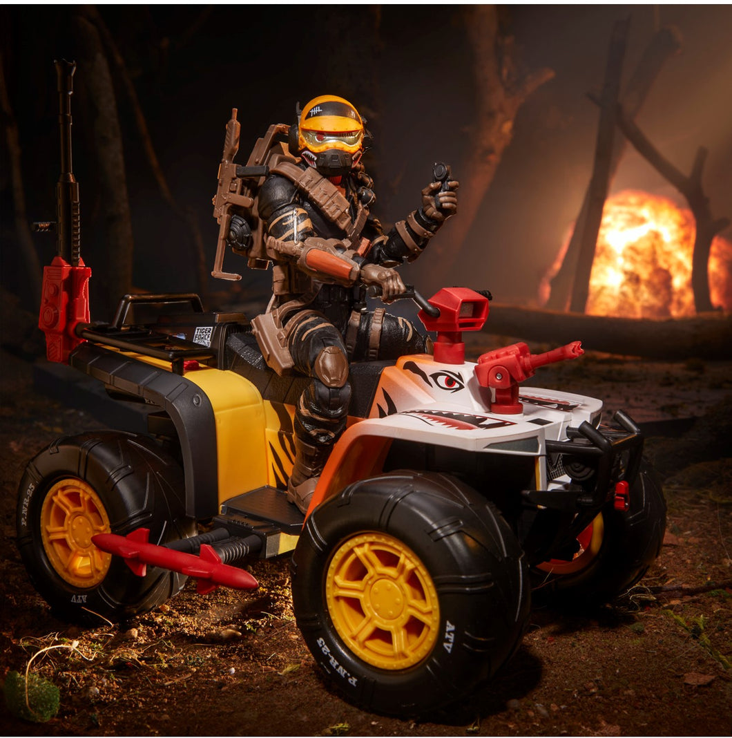 G.I. Joe Classified Series #137, Tiger Force Wreckage & Tiger Paw ATV Maple and Mangoes