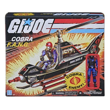 Load image into Gallery viewer, G.I. Joe Retro Collection Cobra F.A.N.G. Toy Vehicle with 3.75-Inch-Scale Cobra Pilot Figure Maple and Mangoes
