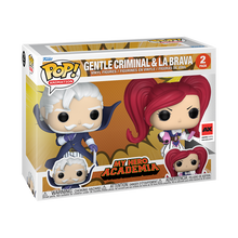 Load image into Gallery viewer, Funko Pop! Gentle Criminal &amp; La Brava My Hero Academia Anime Expo Exclusive 2Pack Maple and Mangoes
