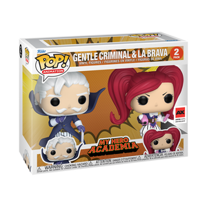 Funko Pop! Gentle Criminal & La Brava My Hero Academia Anime Expo Exclusive 2Pack Maple and Mangoes