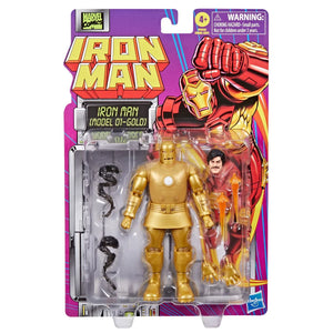 Iron Man Marvel Legends Iron Man (Model 01 - Gold) 6-Inch Action Figure Maple and Mangoes