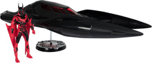 Load image into Gallery viewer, DC Multiverse Batman &amp; Batmobile (Batman Beyond) Gold Label Vehicle with Lights and Sound McFarlane Toys Maple and Mangoes
