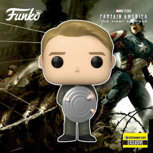 Captain America with Prototype Shield Pop! Vinyl Figure - Entertainment Earth Exclusive (Subtandard Grade Box)