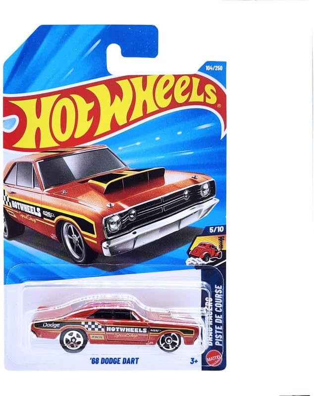Hot Wheels '68 Dodge Dart Drag Racers Piste De Course 5/10, 104