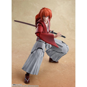 Rurouni Kenshin: Meiji Swordsman Kenshin Himura Romantic Story S.H.Figuarts Action Figure Maple and Mangoes
